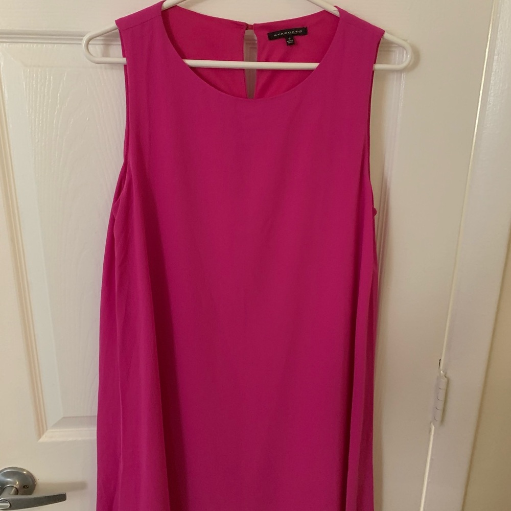 Fuchsia Sleeveless Dress